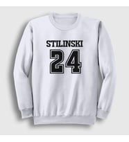Presmono Unisex Beyaz Stiles Stilinski Dizi Teen Wolf Sweatshirt 340997tt (Beyaz)