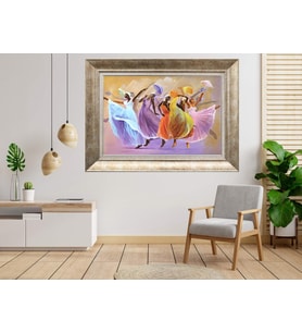 Gümüş Çerçeveli Tablo nb1125