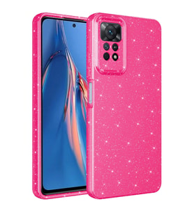 Xiaomi Redmi Note 12 Pro 4G Kılıf Kamera Korumalı Simli Lüks Zore Koton Kapak
