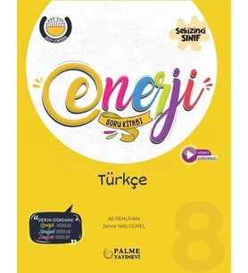 Palme Yayıncılık 8. Sınıf LGS Türkçe Enerji Soru Bankası Yeni
