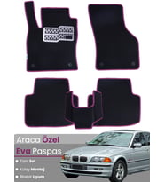 BMW 3 SERİSİ E46 (1997-2006) Uyumlu EVA Paspas Tam Set–Araca Özel,Su Geçirmez,Kolay Montaj