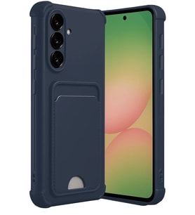 Galaxy A56 Kılıf Kelvin Kartvizitli Silikon - Lacivert