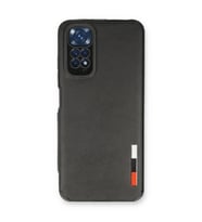 Xiaomi Redmi Note 11 Kılıf Loop Deri Silikon - Siyah