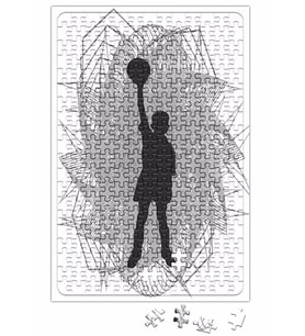 Boy Ball Puzzle 240 Parça Yapboz