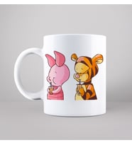 Winnie The Pooh Piglet & Tiger Tasarımlı Kupa