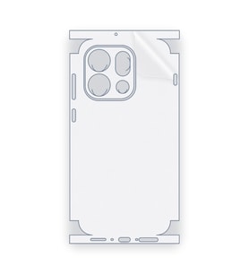 SChitec OPPO Find X9s Uyumlu Fullbody Arka Kaplama Hidrojel Koruyucu Film