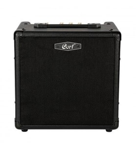 Cort CM20B 20W Bas Gitar Amfisi Siyah Renk, 8 İnç Hoparlör, 3 Bant EQ, Kulaklık Çıkışı