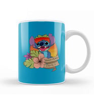 Disney Ohana Means Family Stitch Kupa Bardak Porselen