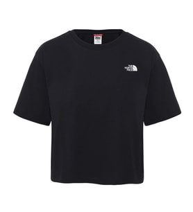 The North Face CROPPED SIMPLE DOME Kadın Tişört NF0A4SYCJK31 (Siyah)