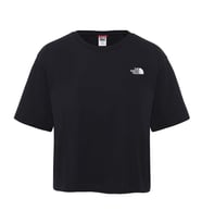 The North Face CROPPED SIMPLE DOME Kadın Tişört NF0A4SYCJK31 (Siyah)