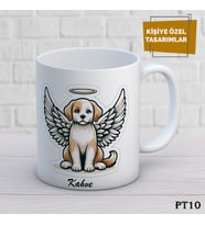 Patili Dostlarımız Temalı İsme Özel Kupa Bardak