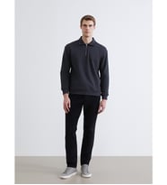 LCWAIKIKI Classic Siyah Standart Kalıp Kadife Erkek Chino Pantolon