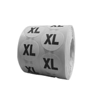 Örenler Plastik 20 Çap Beden Etiketi (1.000'li Rulo) XL