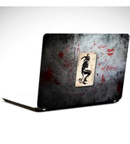 Joker Kart Laptop Sticker 12 İnch (29X24CM)