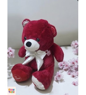 80 cm Kırmızı Balım Ayısı Peluş Oyuncak – Büyük Boy, Yumuşak ve Sevimli Ayıcık
