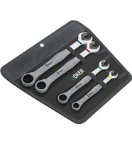 Wera 05073290001 6000 Joker 4 Set 1, Kombine Cırcır Anahtar Seti, Metrik, 4 Parça