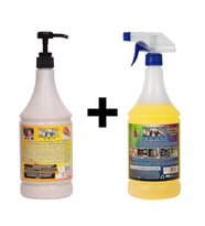 Granürlü El Temizleme Kremi ( Sabunu ) 1 kg & 1 Lt İxir Çok Amaçlı Temizleme Solisyonu 1 Lt