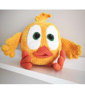 Where's Chicky Amigurumi Organik Oyuncak