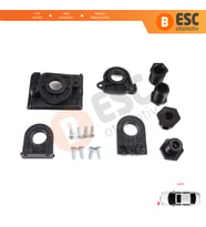VW Jetta MK6 A6 5C6 2010-2018 5C7998225 İçin Sol Ön Far Ayak Tamir Seti