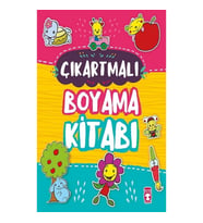 Çıkartmalı Boyama Kitabı