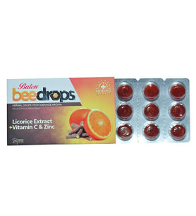 Balen BeeDrops Portakal Aromalı Bitkisel Drops 24 Adet