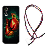 General Mobile GM 21 Pro GM 22 Pro Plus Kılıf Boyun Asklı Rasta Silikon Boks Eldiveni 1763