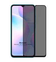 Microsonic Xiaomi Redmi 9A Privacy 5D Gizlilik Filtreli Cam Ekran Koruyucu Siyah
