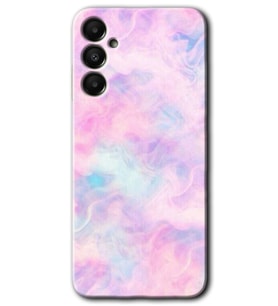 Galaxy A05s Kılıf HD Desen Baskılı Kılıf - Pembe-Duman