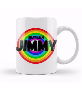 Jimmy Butler   Basketball gifts Vintage Retro Rainbow Quotes For BOYS AND Dad Kupa Bardak Porselen