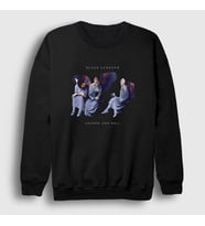 Presmono Unisex Siyah HH Black Sabbath Sweatshirt 17711tt