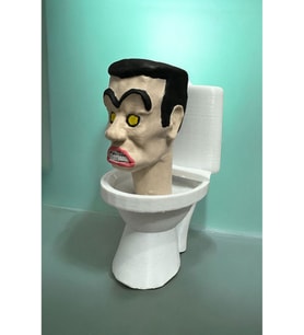 Skibidi Toilet G Man Oyuncak Figür Şibili Tuvalet G Man 13 Cm