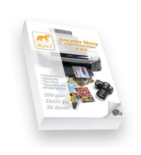 Photo Print ®Rovi Everyday Parlak Fotoğraf Kağıdı 10x15- 200Gsm - 50Yp