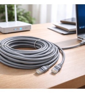 20MT İnternet Ethernet CAT6 Data Kablosu