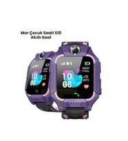 Pilelistore  S10 Mor Akıllı Çocuk Saati