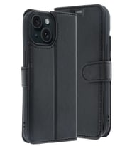 iPhone 15 Trend S Plus Kapaklı Kılıf - Siyah