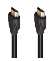 Ayt Fully G-507as Plastik Düz Siyah 1.5 Metre Gold Uçlu Hdmi Kablo Bilgisayar Uydu Cihazı Televizyon Arası Görüntü Kablosu