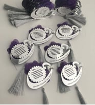 Kişiye Özel Pleksi Bebek Magnet Hatıra (Altın)