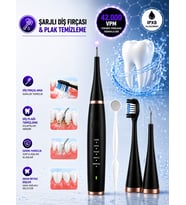 IPX8 Su Geçirmez Şarjlı Akıllı Diş Fırçası 42000 VPM Ultrasonik 800mAh 5 Mod 3 Yedek Başlık