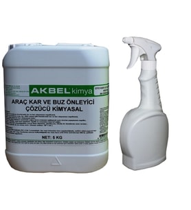 Akbel Araç Buz Çözücü Ve Önleyici Kimyasal 5 Kg+Uyg.Spreyi