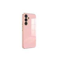 Galaxy S24 Fe Kılıf Volet Silikon - Pembe