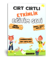 Cırt Cırtlı Etkinlik Eğitim Seti (Okul Öncesi ve 1.2. Sınıflar)