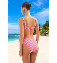 Modern Desenli Bikini Takımı Plaj Ve Havuz İçin Klora Dayanıklı Premium Kalite Yüksek Konfor