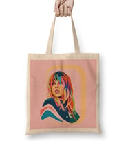 Taylor Swift 1989 Style Pop Art Bez Çanta Uzun Saplı