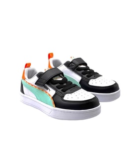 Puma Caven 2.0 Playdate Ac+Pc Çocuk Spor Ayakkabı SİYAH YEŞİL