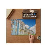 Rusya Katherine Sarayı Tasarımı 240 parça Ahşap Puzzle Ahşap Kutuda MP01245