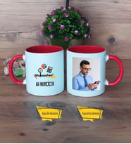 Muhasebeci Kupa Bardak Kırmızı Fotoğraflı Muhasebeciler Günü Hediyesi