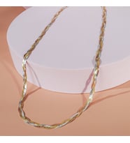 5 mm - 50 cm İtalyan Örgülü Gümüş Bayan Kolye