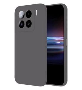 Newface Xiaomi Mi 15 Pro Kılıf Nano içi Kadife Silikon - Gri