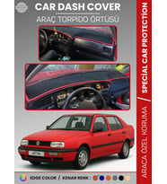VOLKSWAGEN JETTA (1991-1997) Torpido Örtüsü Ön Göğüs Koruma Tam Uyum Çatlamayı Önler