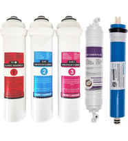 Sulook Ihlas Cebılon Unıque Su Arıtma Cihazı Uyumlu Tam Set (5 Filtre) (Vontron Membranlı) (Beyaz)